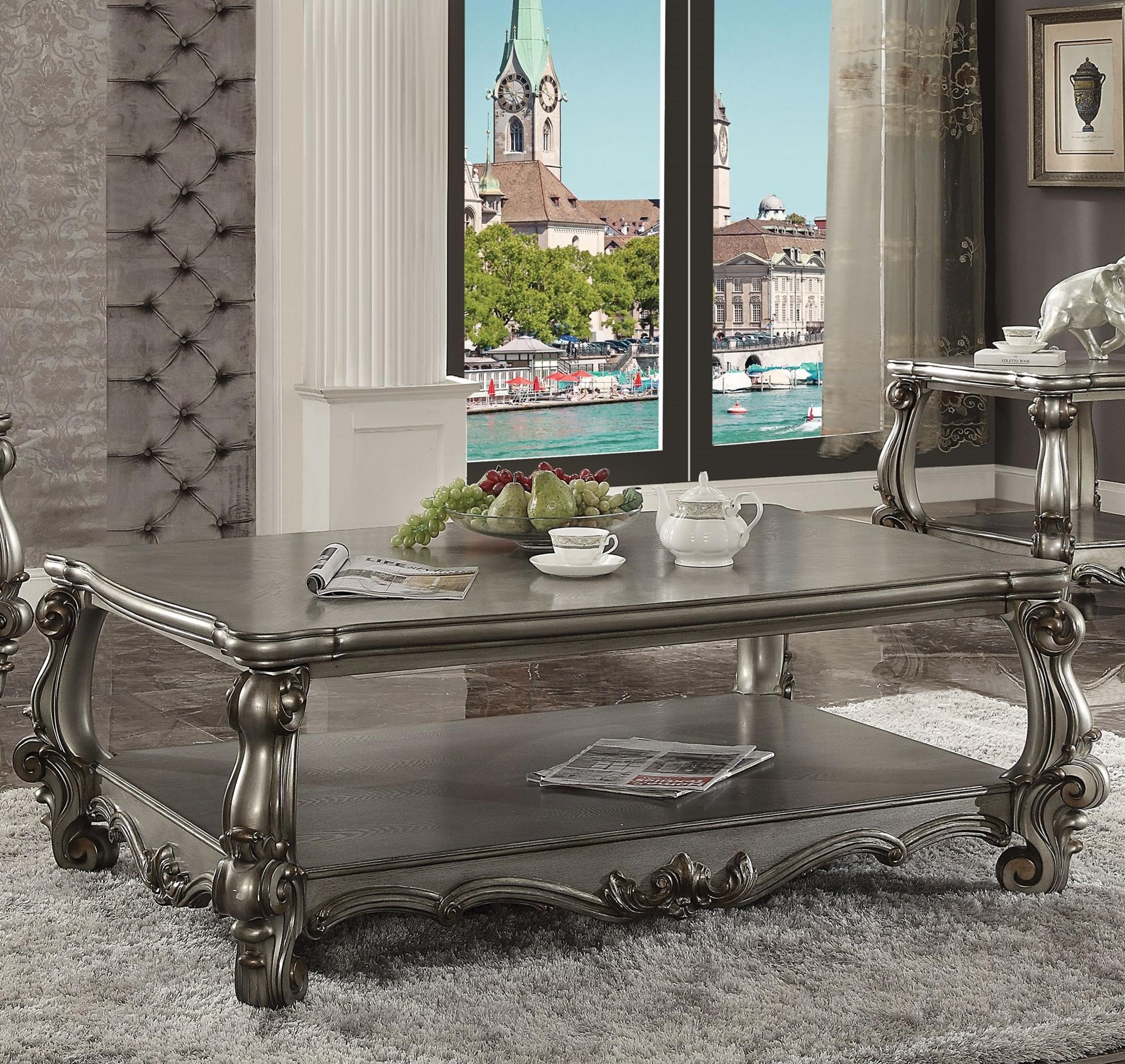 Acme versailles coffee table hotsell